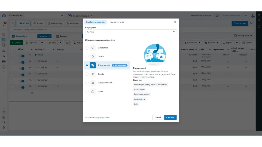 meta ads manager
